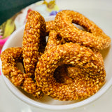 Chegodi-Rice Flour Sesame Dough Rings