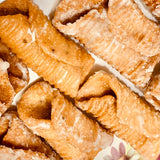 Andhra Godhuma Gottalu-Sweet Coated Wheat Crispy Rolls