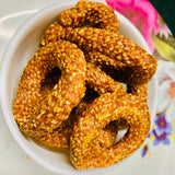 Chegodi-Rice Flour Sesame Dough Rings