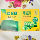 5 Girijan Neem Soaps-125 Grams Each