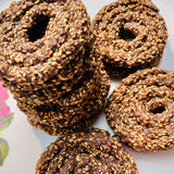 Nalla Biyyam Chuppulu-Black Rice Flour Sesame Spirals