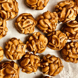 2 PIECE JH Cashew Jaggery Balls-Kaju Chikki-Jeedi Pappu Bellam Paakam