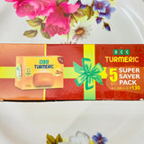 5 Girijan Turmeric Soaps-125 Grams Each