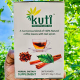 Kuti-Coffee-Leaves-Tea-20 Tea Bags-30 Grams Pack