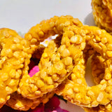 Pappu Chegodilu-Fried Chana Dal Dough Rings-500 Grams Pack
