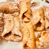 Andhra Godhuma Gottalu-Sweet Coated Wheat Crispy Rolls