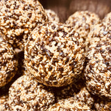 Black Til Gud Laddu-Washed Sesame Jaggery Balls