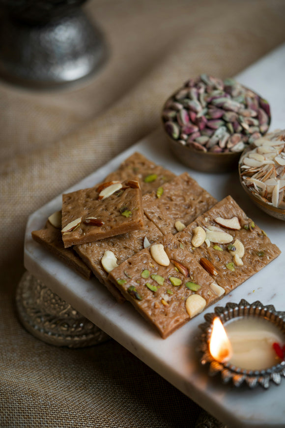 Homemade sweets at Mana Velugu