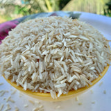 Organic Raw Semi-Polished Basmati Rice