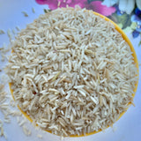 Organic Raw Semi-Polished Basmati Rice
