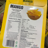 Dried Mango Slices 250g – Thai Sweetened Mango Snack, Vegan, Gluten-Free