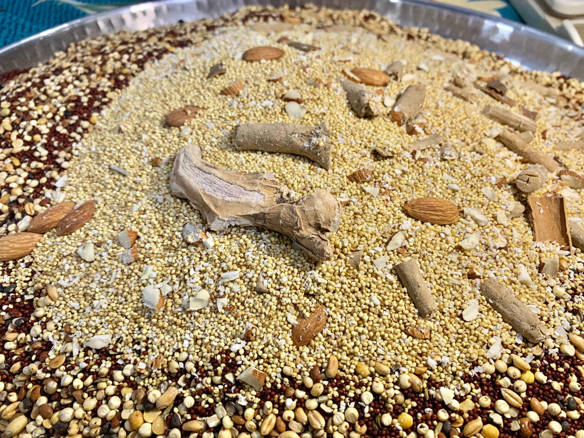 Natural Ashwagandha Protein Powder: Natural Millets, Pulses & Nuts Mix ...