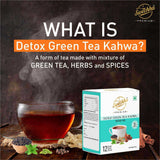 Premium Detox Green tea Kahwa 36g (12 sachet)