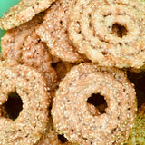 Biyyam Chuppulu-Rice Flour Sesame Spirals