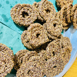 Nalla Biyyam Chuppulu-Black Rice Flour Sesame Spirals